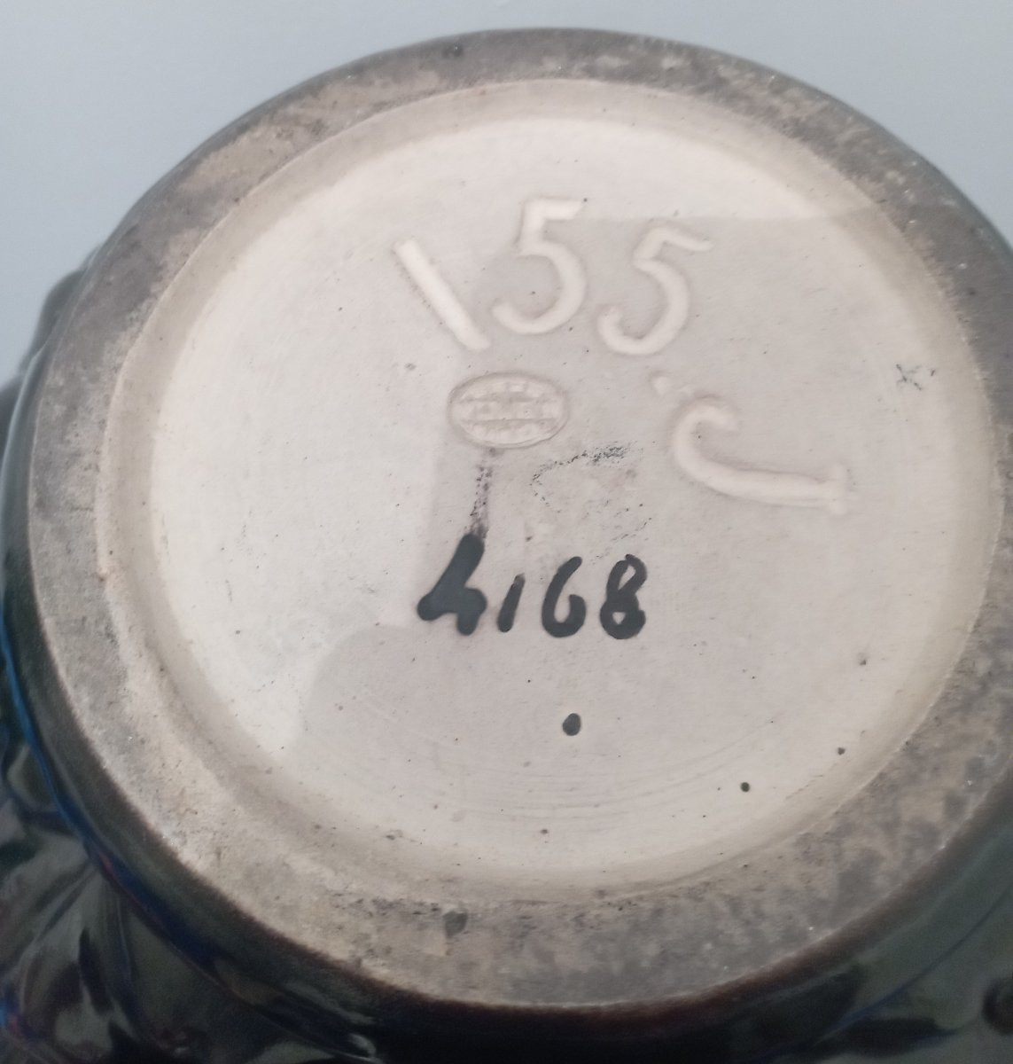 Vase ''Pin d'Afrique''  de J. Mougin école de Nancy-photo-4