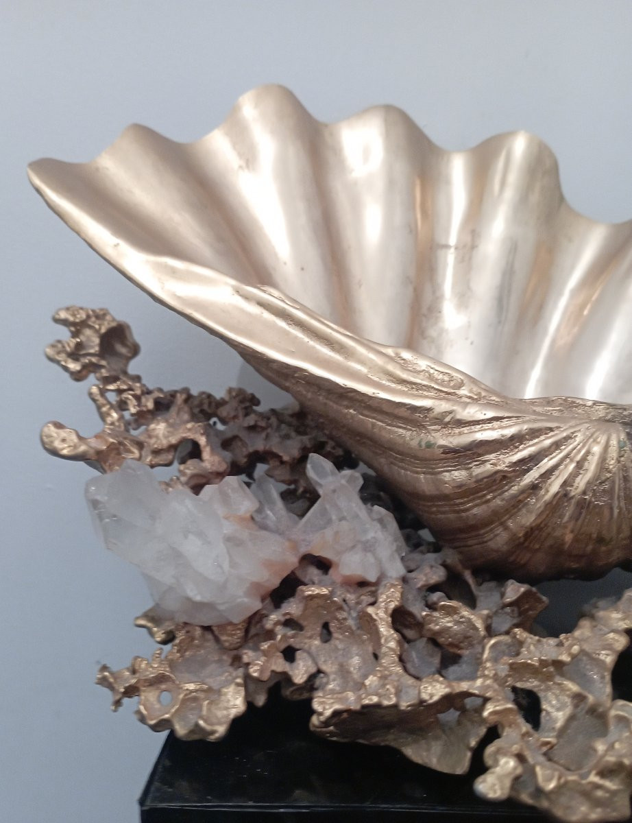 Shell Centerpiece By Claude Victor Boeltz-photo-2