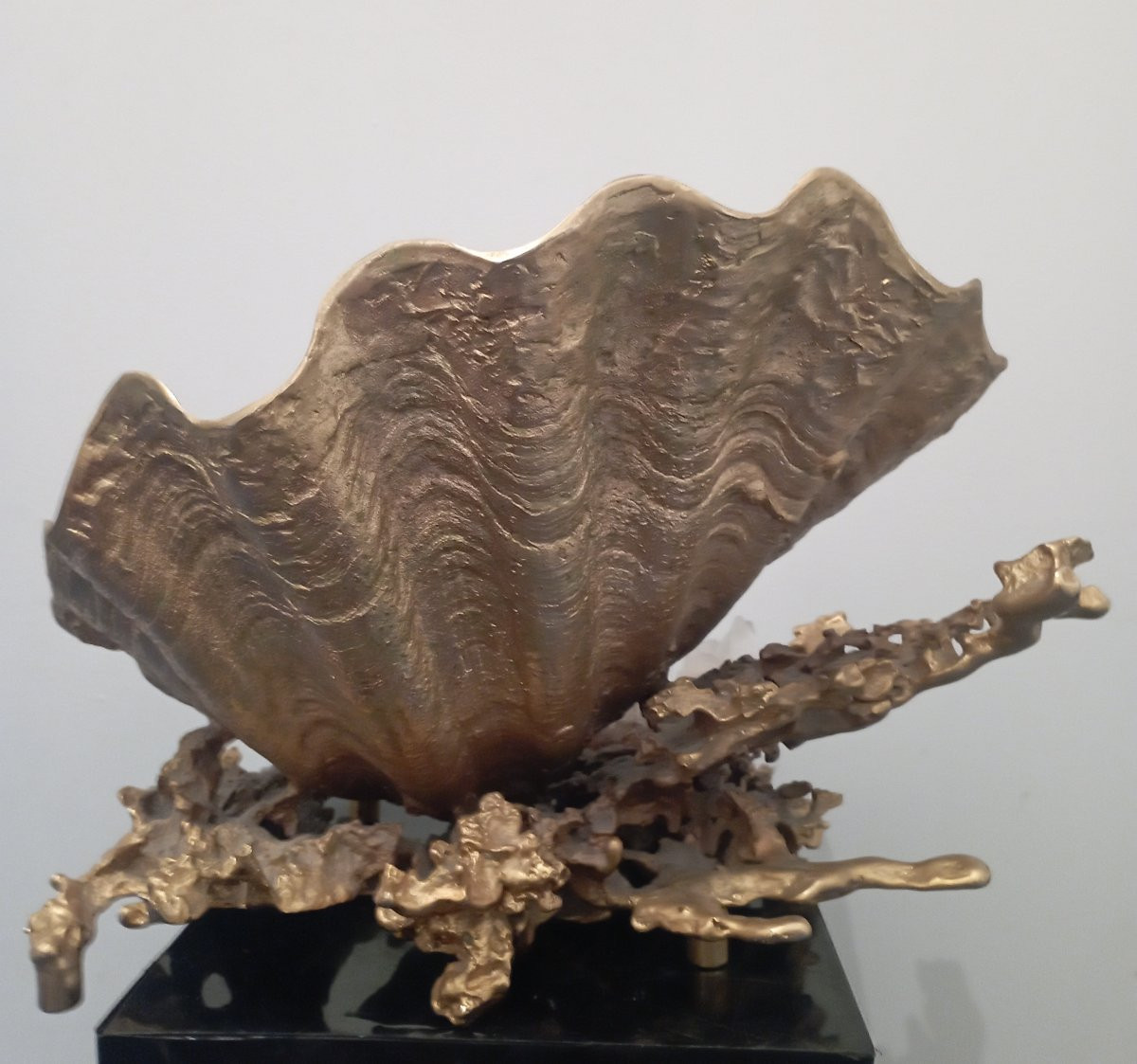 Shell Centerpiece By Claude Victor Boeltz-photo-4