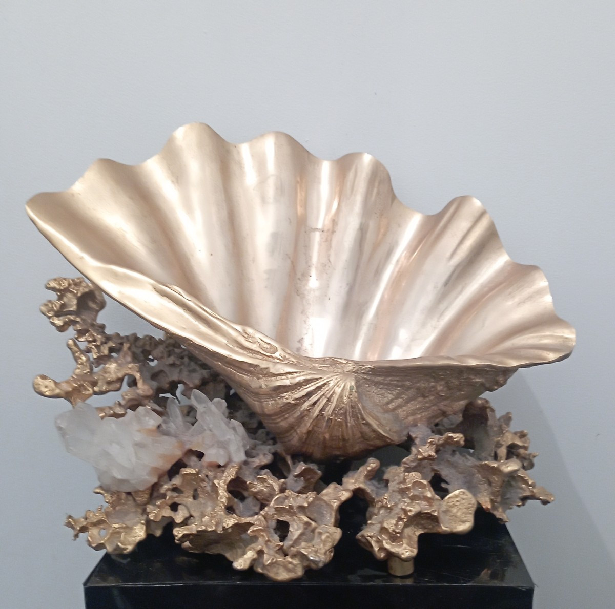 Shell Centerpiece By Claude Victor Boeltz