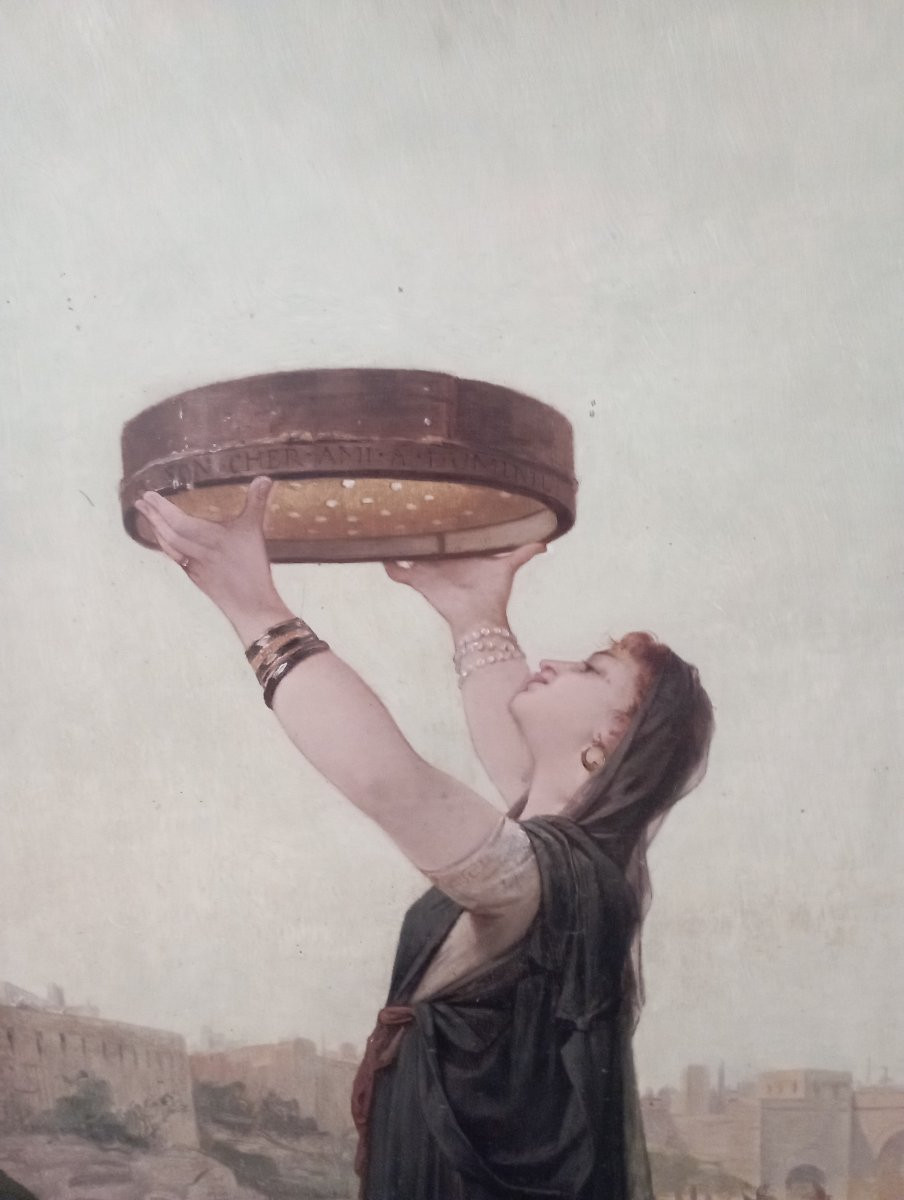 La Vestale Tuccia By Louis Hector Leroux-photo-1