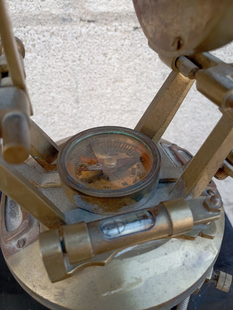 Antique Brass Theodolite-photo-1