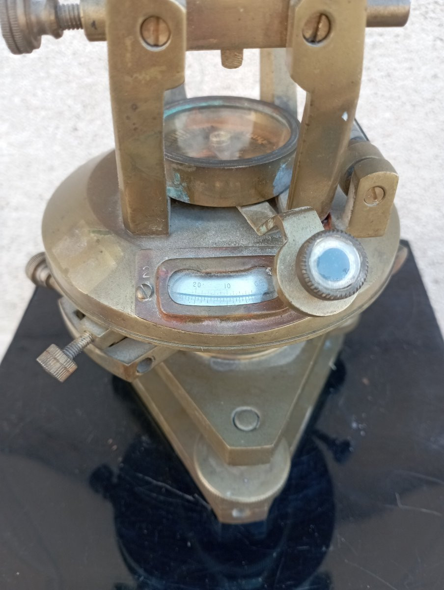 Antique Brass Theodolite-photo-2