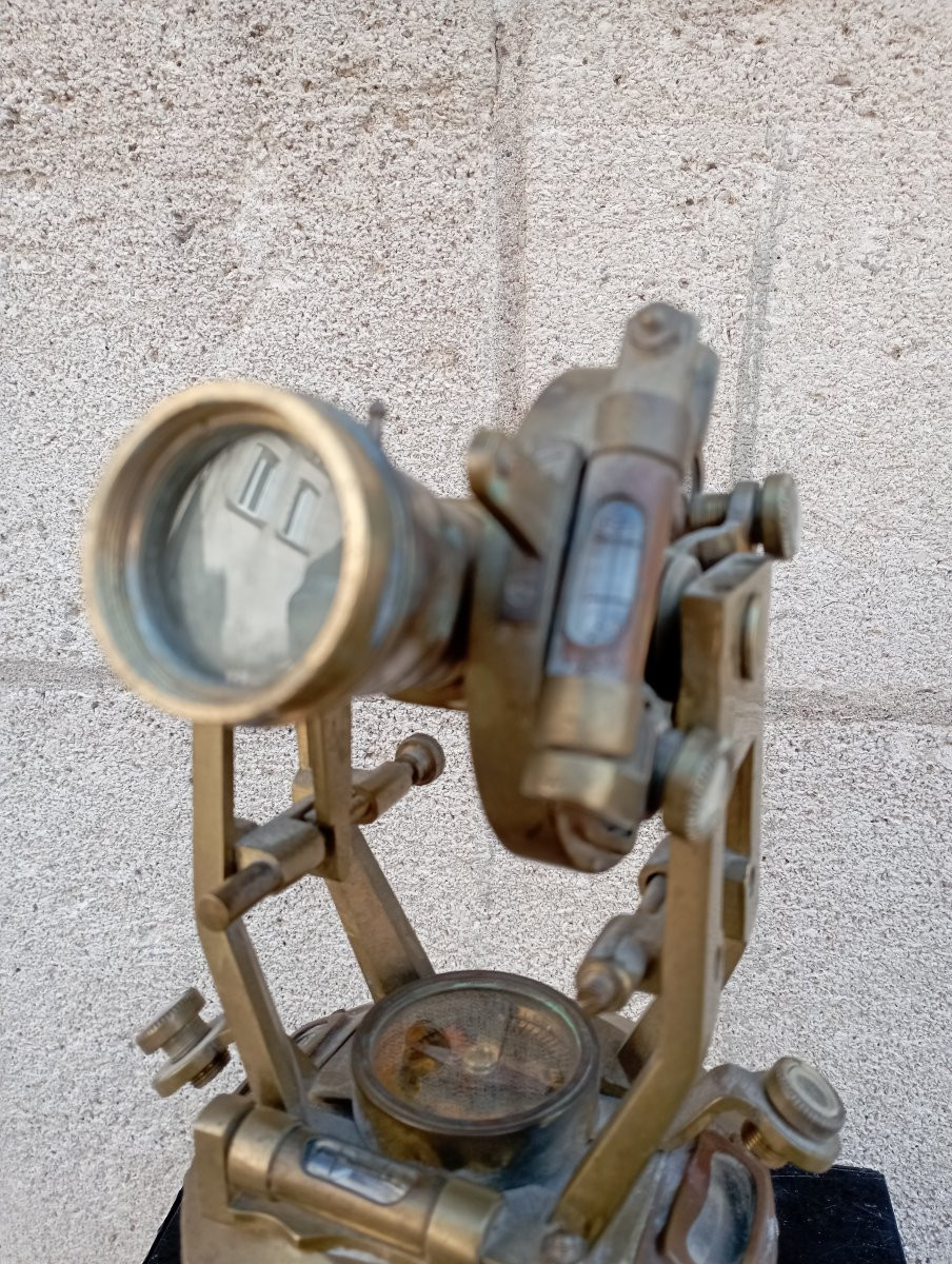 Antique Brass Theodolite-photo-3