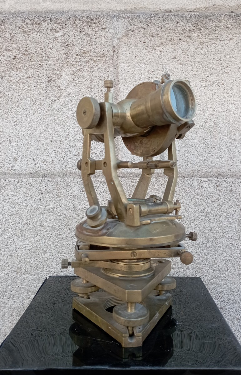 Antique Brass Theodolite