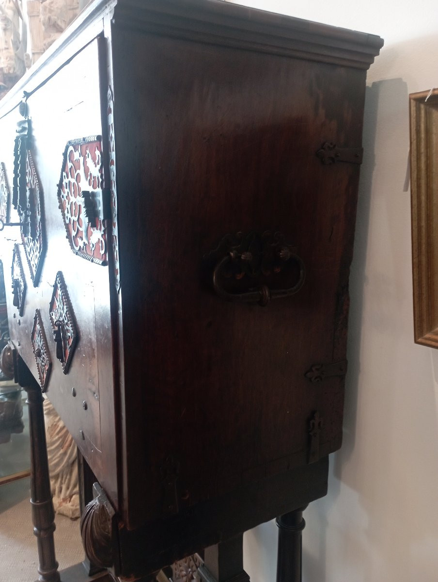 17th Century Spanish ''bargueño'' Writing Book-photo-3