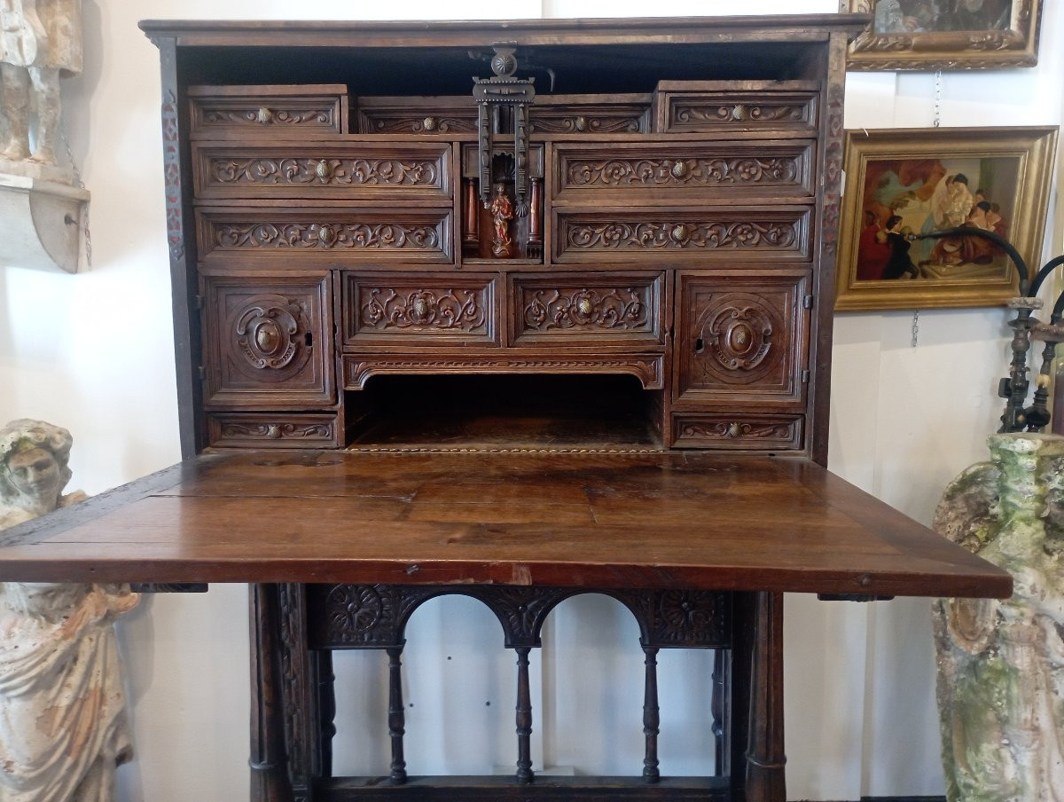 17th Century Spanish ''bargueño'' Writing Book-photo-1