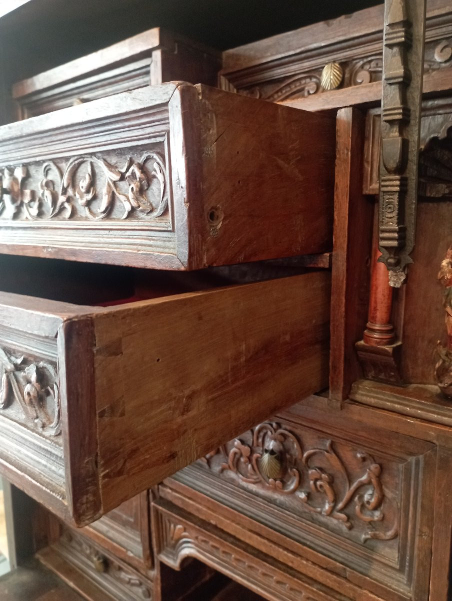 17th Century Spanish ''bargueño'' Writing Book-photo-4