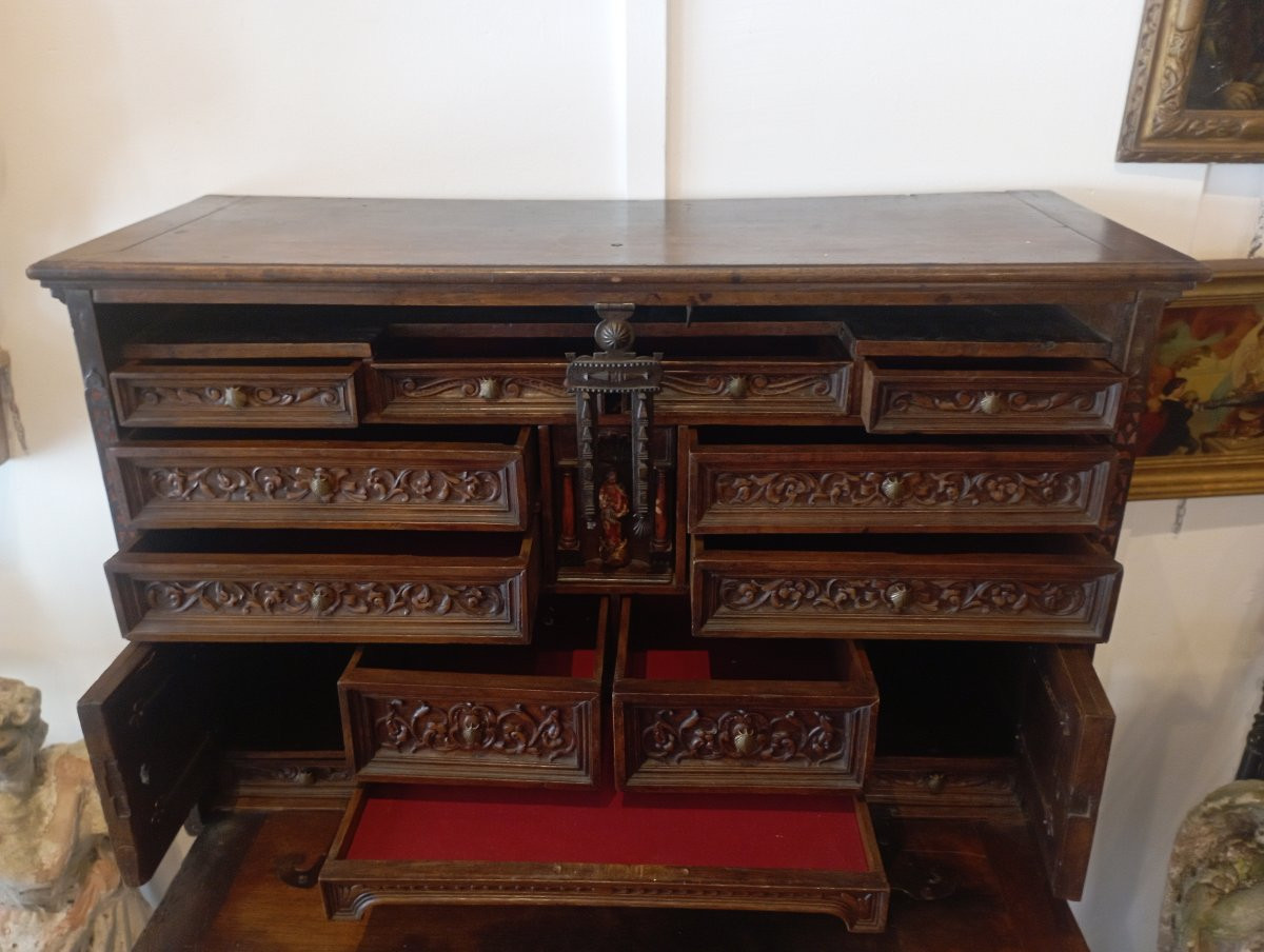 17th Century Spanish ''bargueño'' Writing Book-photo-5