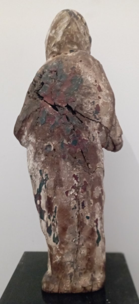 16th Century Wooden Virgin Mary-photo-4