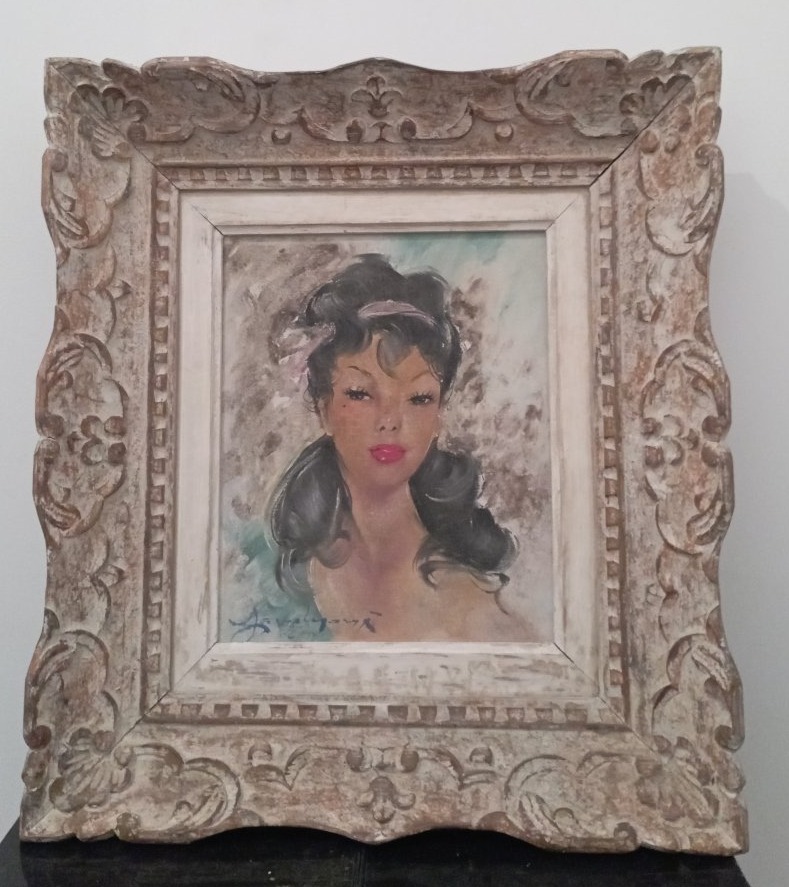Portrait Of A Woman By J. Marys