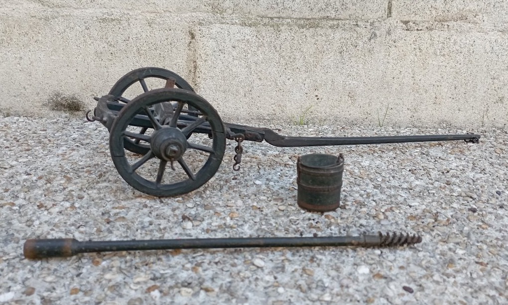 Gribeauval Cannon Miniature Masterwork Late 19th Century-photo-2