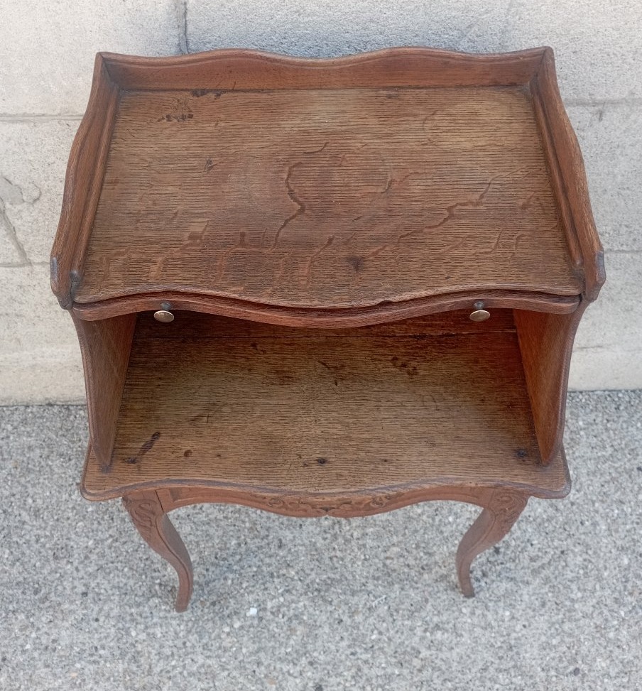 Meuble chevet du XVIII ème siècle-photo-2