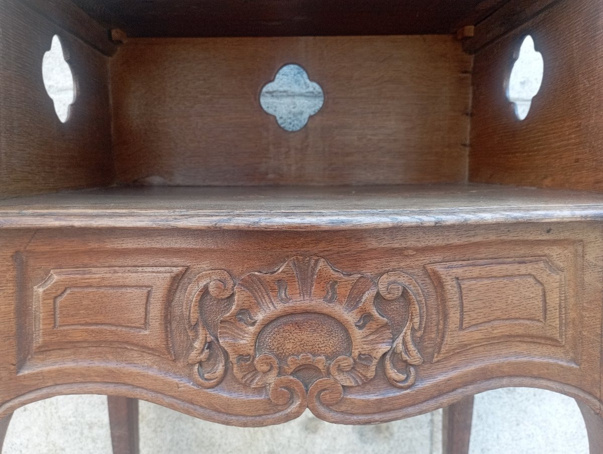 Meuble chevet du XVIII ème siècle-photo-5