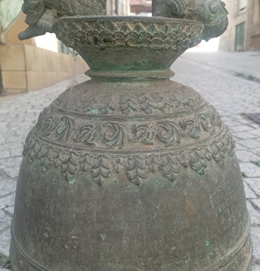 19th-century Bronze Temple Bell From Asia-photo-1