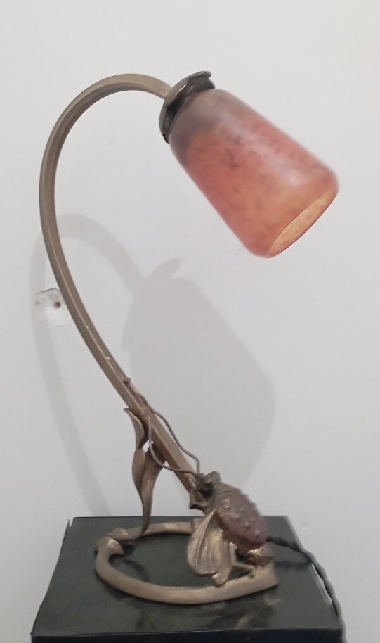 Daum Nancy France Desk Lamp