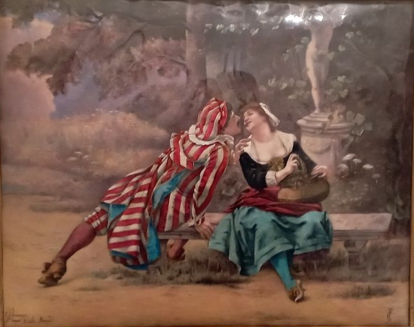 Enameled Copper Frame From Limoges-photo-2