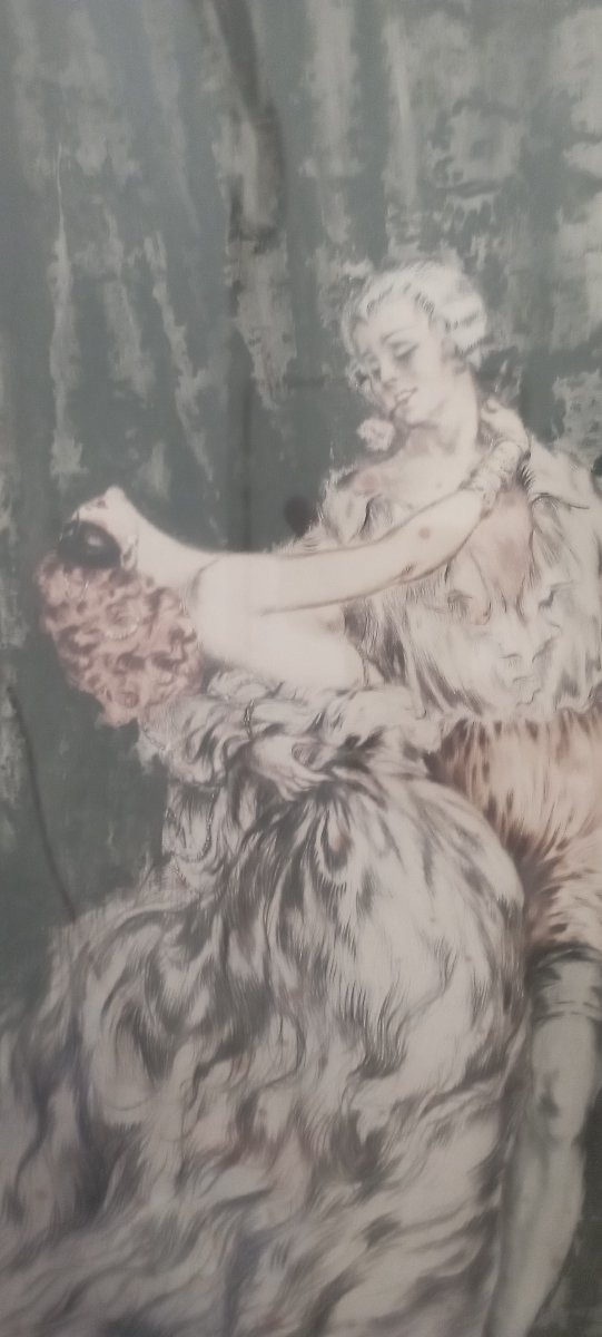 Lithograph Titled "don Juan" By Louis Icare-photo-4