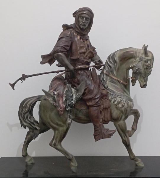 "arabian Rider" By Emile Guillemin And Alfred Barye-photo-2
