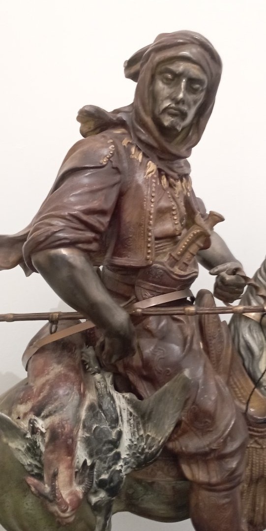 "arabian Rider" By Emile Guillemin And Alfred Barye-photo-3