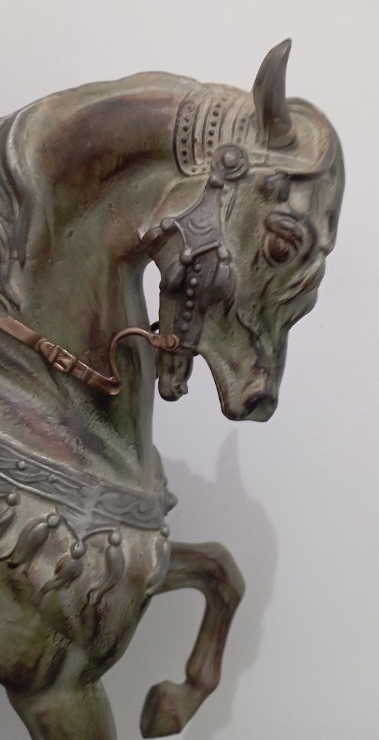 "arabian Rider" By Emile Guillemin And Alfred Barye-photo-4
