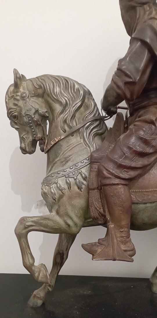 "arabian Rider" By Emile Guillemin And Alfred Barye-photo-2