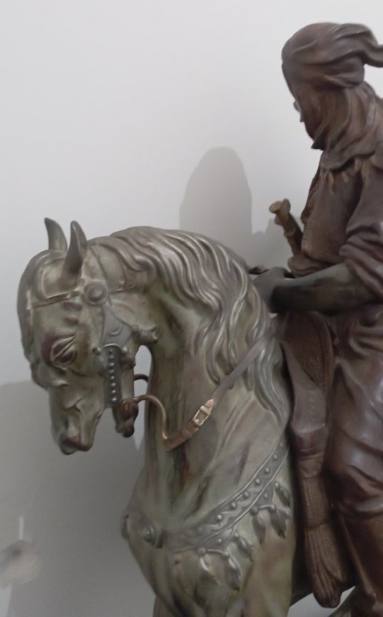 "arabian Rider" By Emile Guillemin And Alfred Barye-photo-3