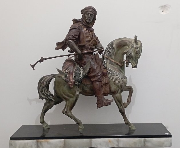 "arabian Rider" By Emile Guillemin And Alfred Barye