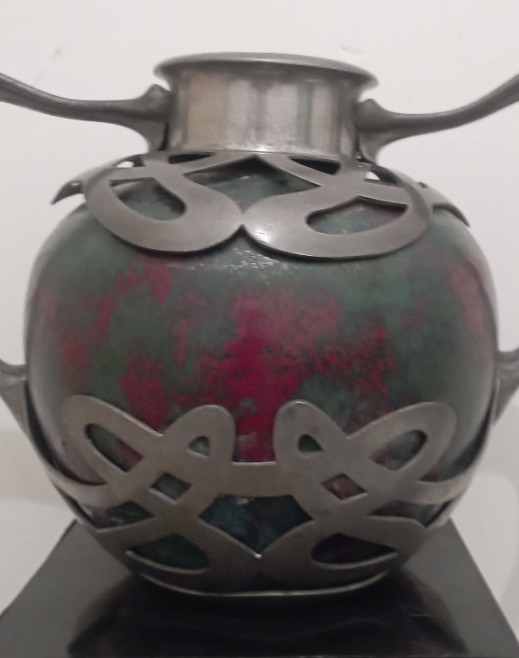 Vase boule Art Nouveau par P. A Dalpayrat-photo-2