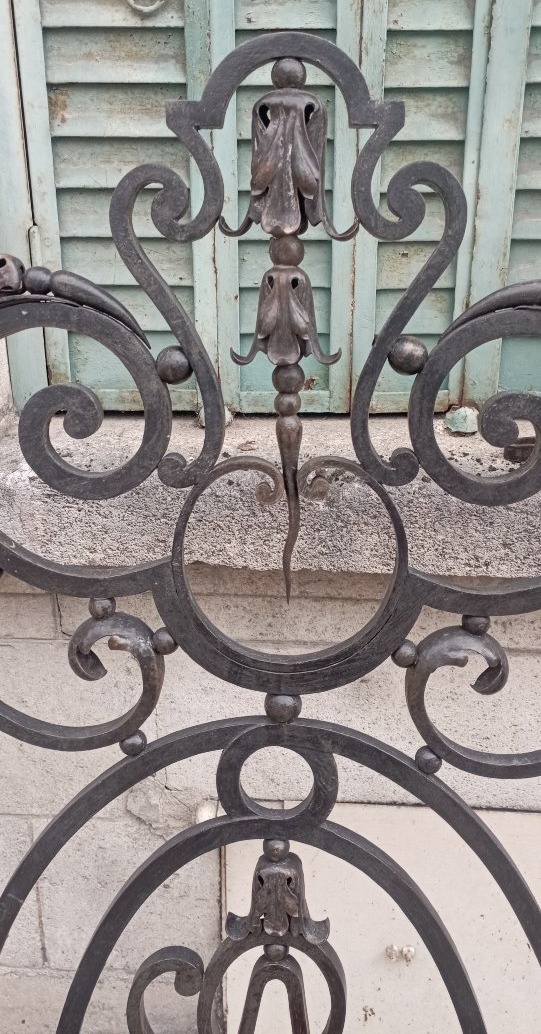 Large 18th-century Wrought-iron Gate -photo-1