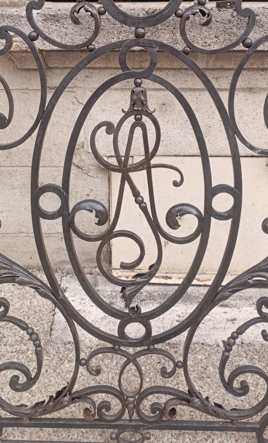 Large 18th-century Wrought-iron Gate -photo-2