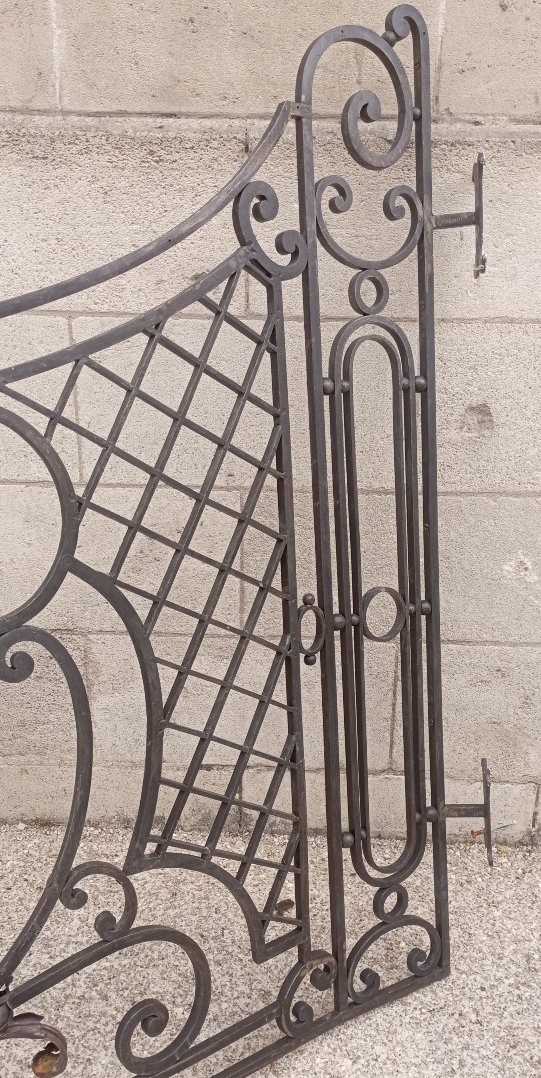 Large 18th-century Wrought-iron Gate -photo-4