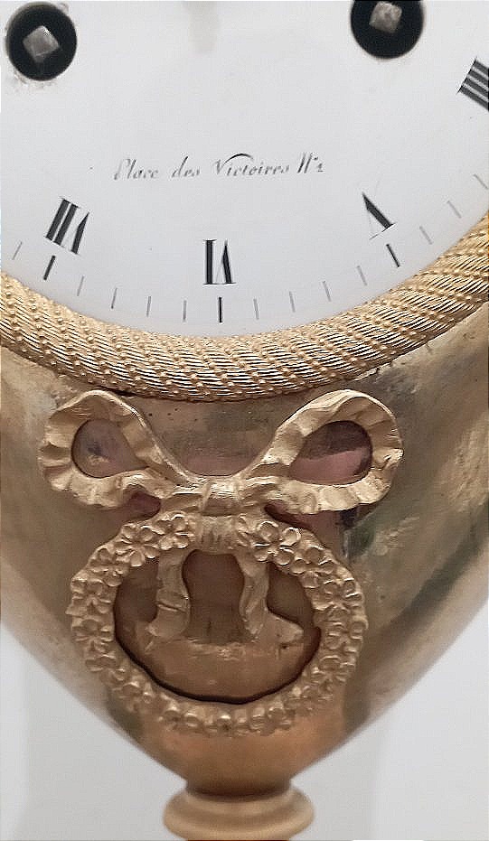 Empire-style Amphora Clock Signed By Lépine-photo-3