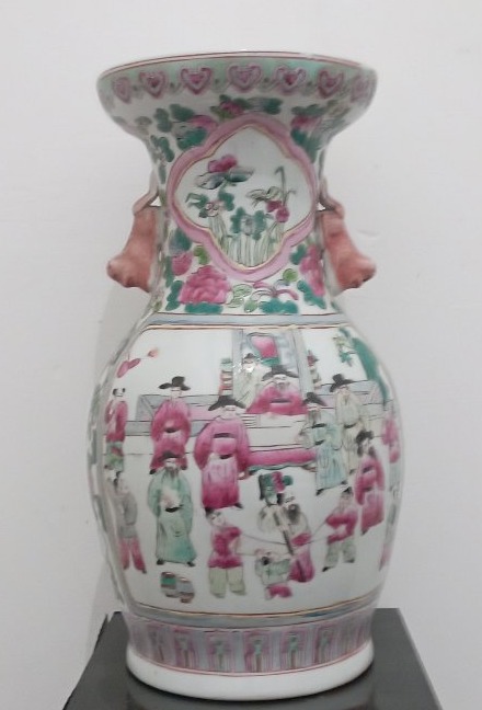 Canton Porcelain Vase-photo-2