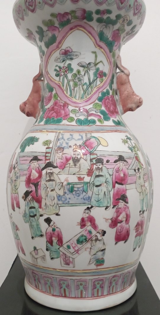 Canton Porcelain Vase-photo-3