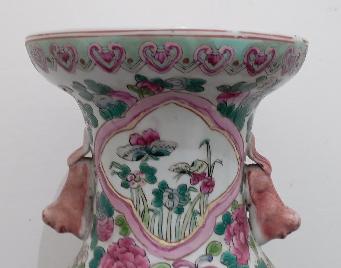 Canton Porcelain Vase-photo-2