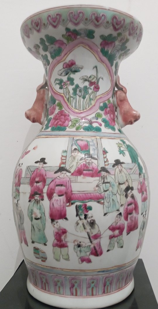 Canton Porcelain Vase-photo-3