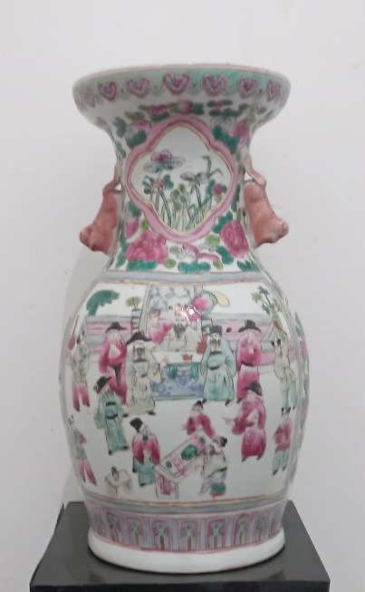Canton Porcelain Vase