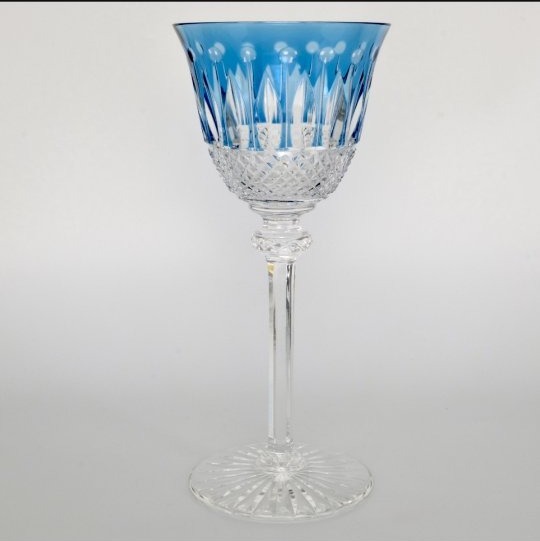 Service de six verres Tommy St Louis Roemer en cristal multicolore-photo-1