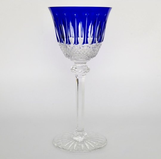 Service de six verres Tommy St Louis Roemer en cristal multicolore-photo-4