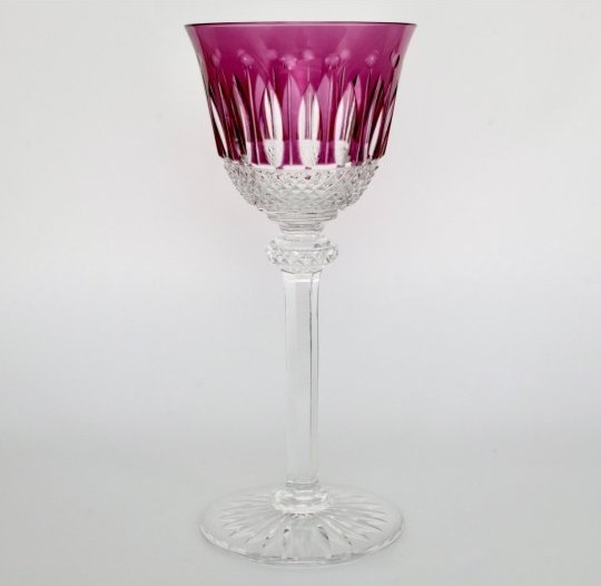 Service de six verres Tommy St Louis Roemer en cristal multicolore-photo-6