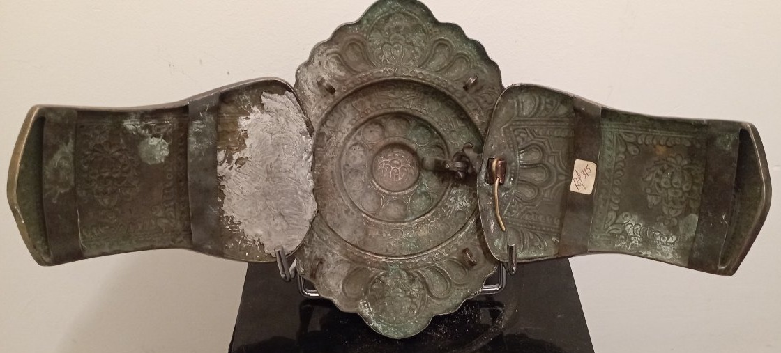 Plaque de boucle de ceinture Empire Ottoman XIX ème siècle-photo-1