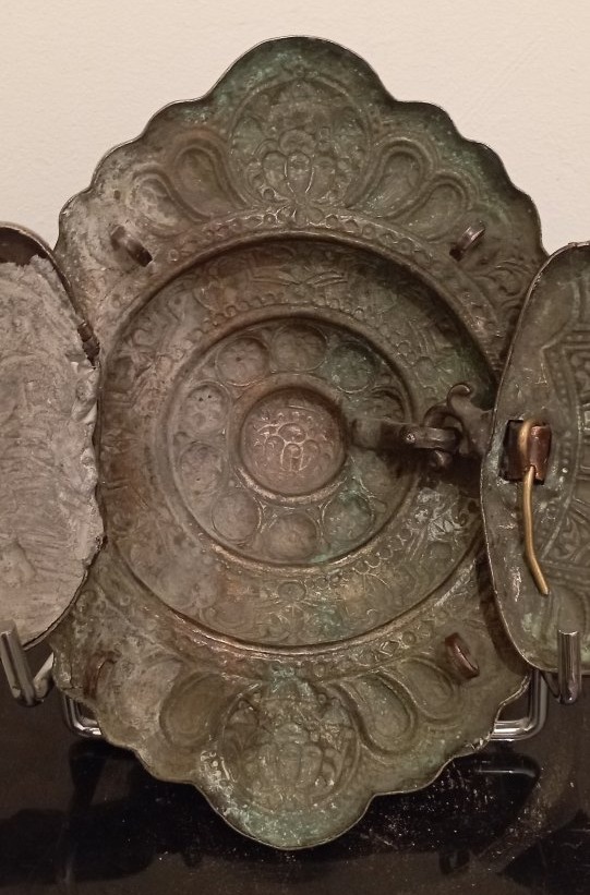 Plaque de boucle de ceinture Empire Ottoman XIX ème siècle-photo-2