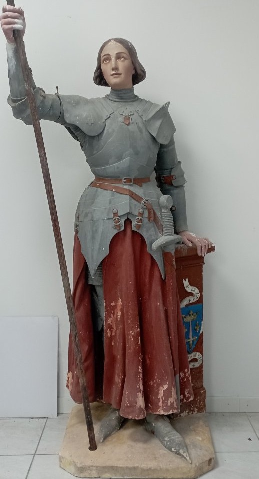 Jeanne D'Arc taille réelle du XIX ème siècle-photo-2