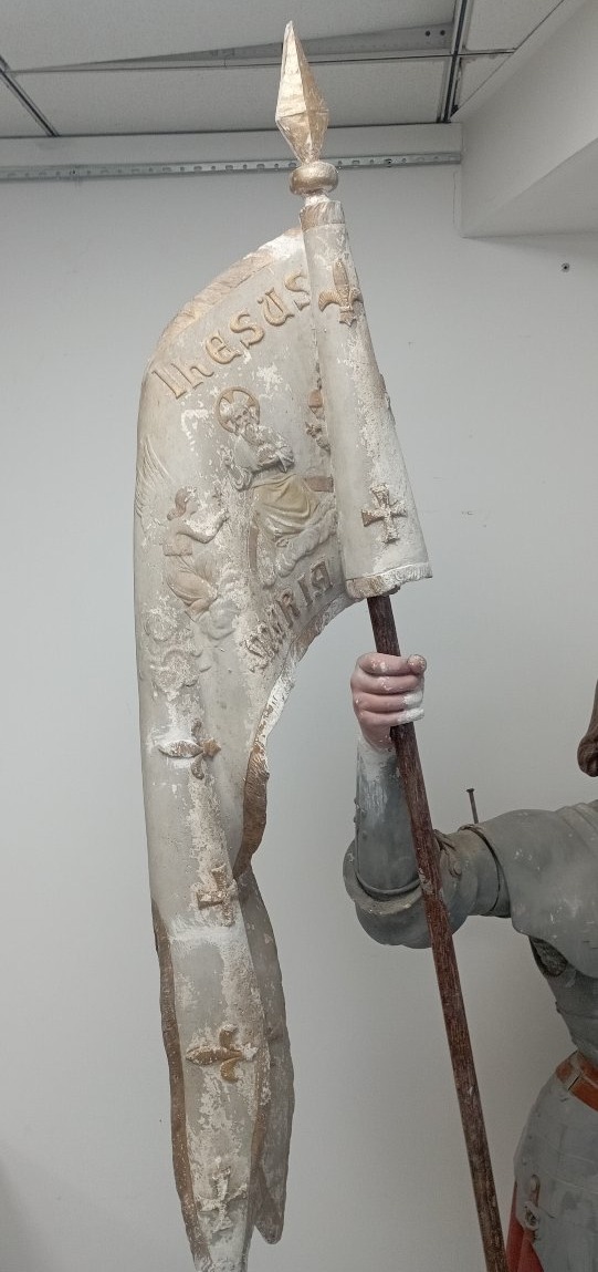 Jeanne D'Arc taille réelle du XIX ème siècle-photo-3