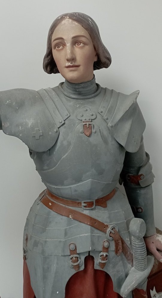 Jeanne D'Arc taille réelle du XIX ème siècle-photo-4