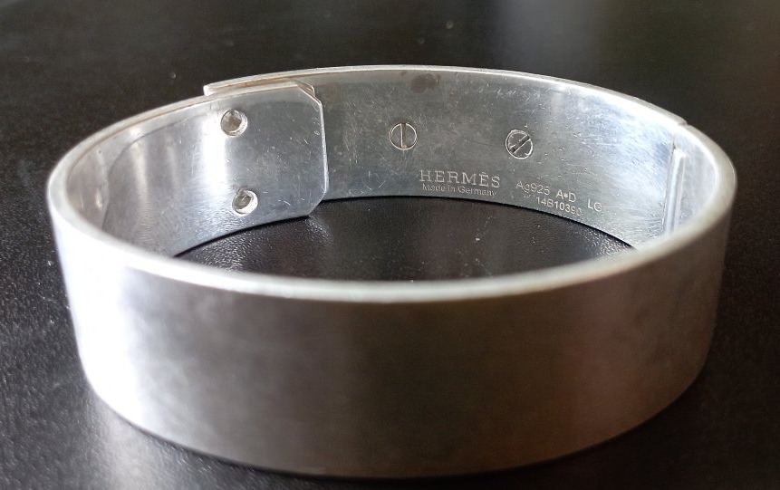 Hermès Bracelet In 925 Sterling Silver-photo-3