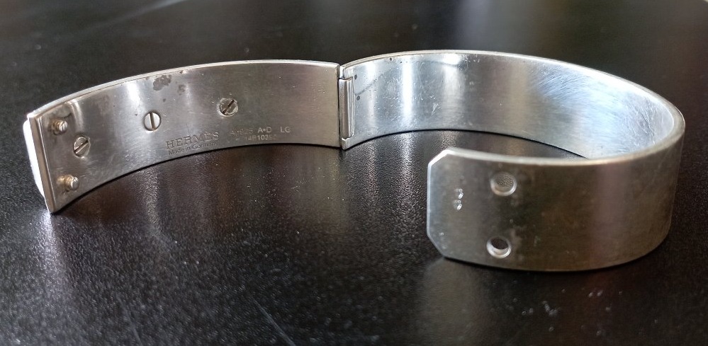 Hermès Bracelet In 925 Sterling Silver-photo-1