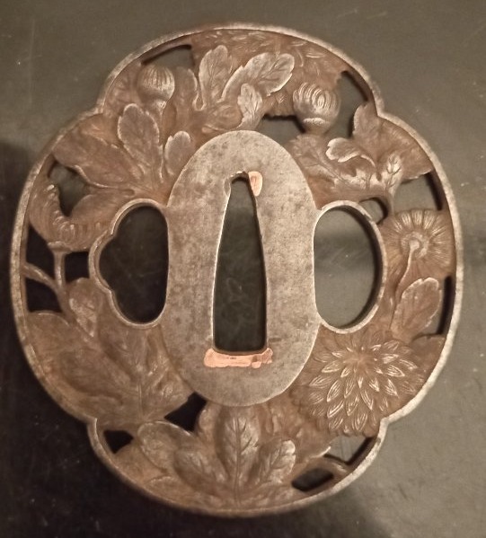 Japanese Sword Tsuba-photo-1