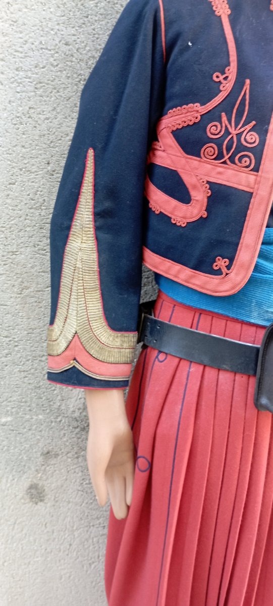 Complete Zouave Uniform From The Late 19th Century-photo-4